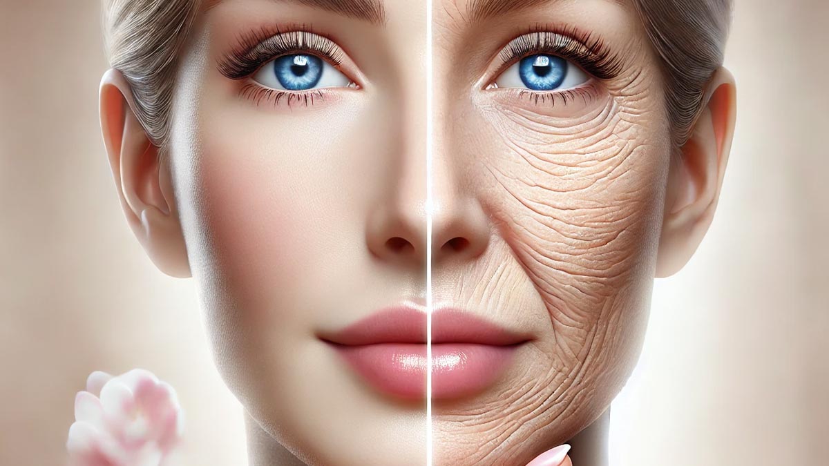 افزایش چین و چروک‌های سطحی