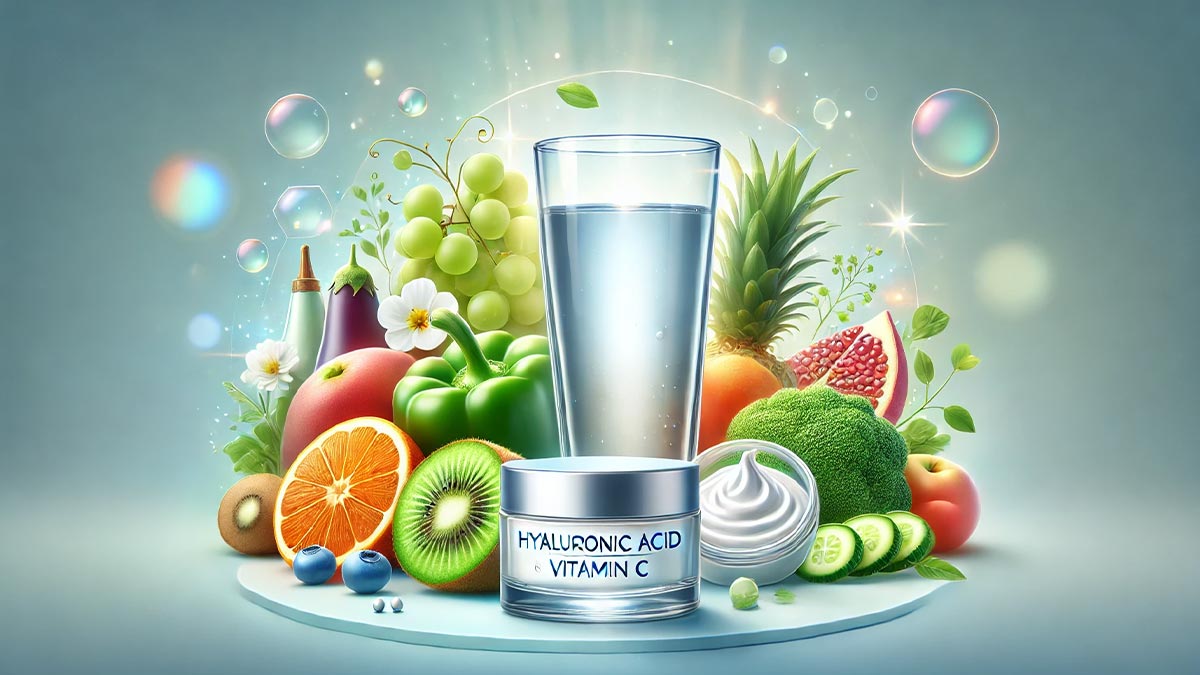 تغذیه مناسب و آبرسانی پوست