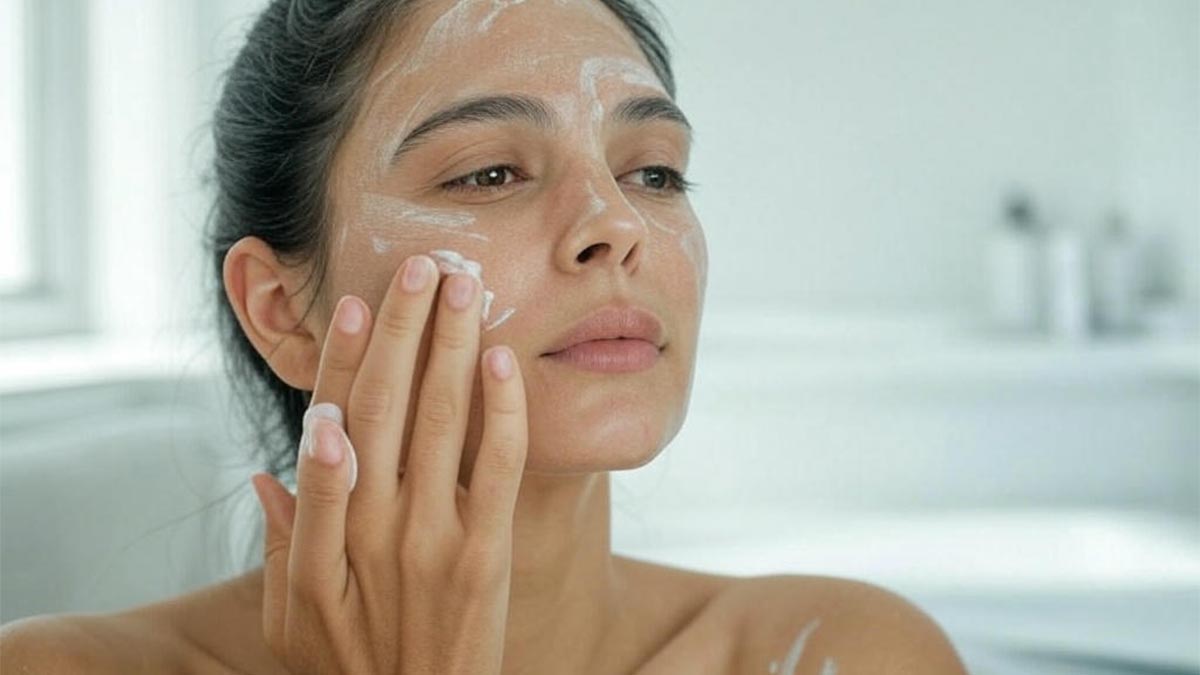 روتین قبل از آرایش، آماده‌سازی پوست خشک