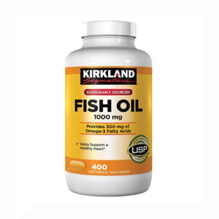 روغن ماهی 1000 کرکلند 400 عددی | امگا 3 اقتصادی و اصل برای سلامت قلب