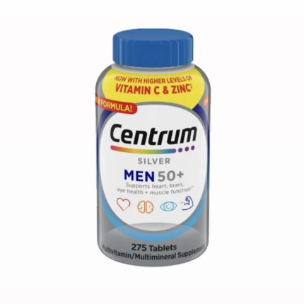 مولتی ویتامین سنتروم سیلور مردان بالای 50 سال 275 عددی | Centrum Silver Men 50+