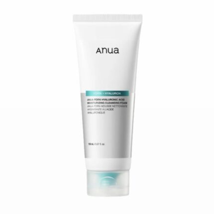 فوم شستشوی صورت آبرسان و مرطوب کننده آنوا Anua مدل PDRN Hyaluronic Acid Moisturizing Cleansing Foam